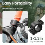 Titanker 4-Foot Coiled Bike Cable Lock
