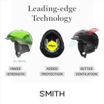 Smith Mission Men's Helmet with MIPS Technology