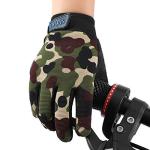 Kids Full Finger Cycling Gloves for Ages 4-10