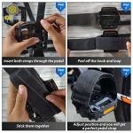 Heavy Duty Bike Pedal Straps - Set of 2