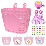 Noviko Girls' Bicycle Basket - Fun Bike Accessory