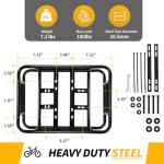 Large Waterproof Rear Bike Basket for Ebikes