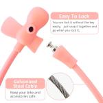 WOOQOTT Kids Cartoon Cable Lock - Light Pink