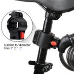 Secure 5-Digit Bike Lock Cable - 1.2m