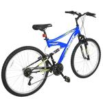 WEIZE 18-Speed Mountain Bike with Dual Suspension