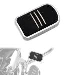 WOWTK Chrome Brake Pedal Pad for Harley Models