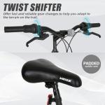 WEIZE 18-Speed Mountain Bike with Dual Suspension