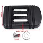 HTT-Style 100 Big Brake Pedal Pad for Harley