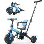 Toddler Tricycle with Parent-Controlled Push Handle