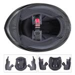 GLX GX11 Lightweight Full Face Motorcycle Helmet