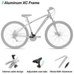 Hiland 29" Men's Mountain Bike with Suspension