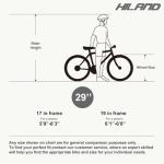 Hiland 29" Men's Mountain Bike with Suspension