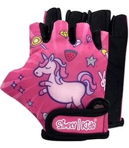 Kids Fingerless Bike Gloves with Extra Cushioning