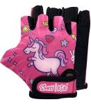 Kids Fingerless Bike Gloves with Extra Cushioning