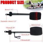 PRO BAT Brake Throttle Pedal for Go Karts