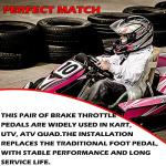 PRO BAT Brake Throttle Pedal for Go Karts
