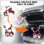 UBRAVOO Foldable Toddler Trike with Lights