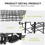 Huntoshon Folding Bike Basket with Safety Light