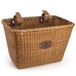 Rattan Front Bike Basket for Women - Retro Style