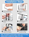 Front Bike Basket for Easy Storage