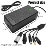 Universal 54.6V 2A Electric Bike Battery Charger