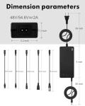 UZI 54.6V 2A Universal Charger for E-Bikes