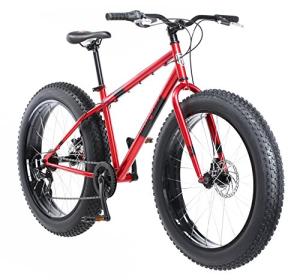Mongoose Dolomite Fat Tire Electric Mountain Bike Red