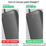 Universal 54.6V 2A Charger for 48V Electric Bikes