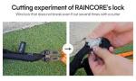 RAINCORE Heavy-Duty Lightweight Bike Cable Lock