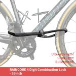 RAINCORE Heavy-Duty Lightweight Bike Cable Lock