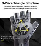 Men's Half Finger Mountain Bike Gloves