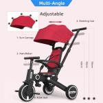 7-in-1 Foldable Toddler Tricycle and Balance Bike