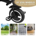 6-in-1 Folding Baby Tricycle with Push Handle