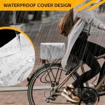 Heavy-Duty Bike Basket with Liner and Cargo Net