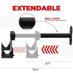Adjustable Wall Mount Bike Holder for Garage & Home