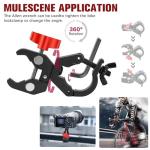 Axiniu Heavy Duty U Lock Holder for Bikes