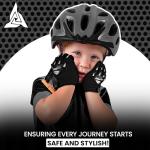 Kids' SAGA SPORTS Protective Motocross Bike Gloves