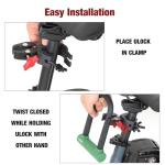 Axiniu Heavy Duty U Lock Holder for Bikes