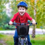 Adjustable Handlebar Bike Basket for Kids - Black