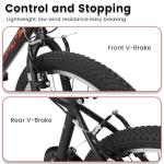 26" Electric Mountain Bike with 21 Speeds