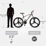 MarKnig 21-Speed Electric Hardtail Mountain Bike - Orange