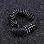 Portable 4-Digit Cable Lock for Bikes and More