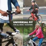 USB Rechargeable Anti-Theft Bike Lights Set