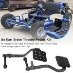 YOXUFA Go Kart Brake Throttle Pedal Set