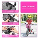 ANZOME Waterproof Kids Bike Basket - Pink