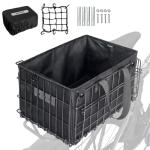 RAYMACE Rear Bike Basket with Removable Liner