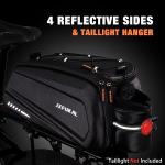JXFUKAL Rear Rack Bike Bags for Electric Bikes
