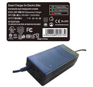 3 Amp Smart Charger for Hyper E-Ride Electric Bike