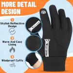 Kids Winter Touchscreen Cycling Gloves - Windproof & Thermal