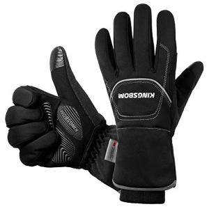 KINGSBOM Waterproof Thermal Gloves for Outdoor Activities